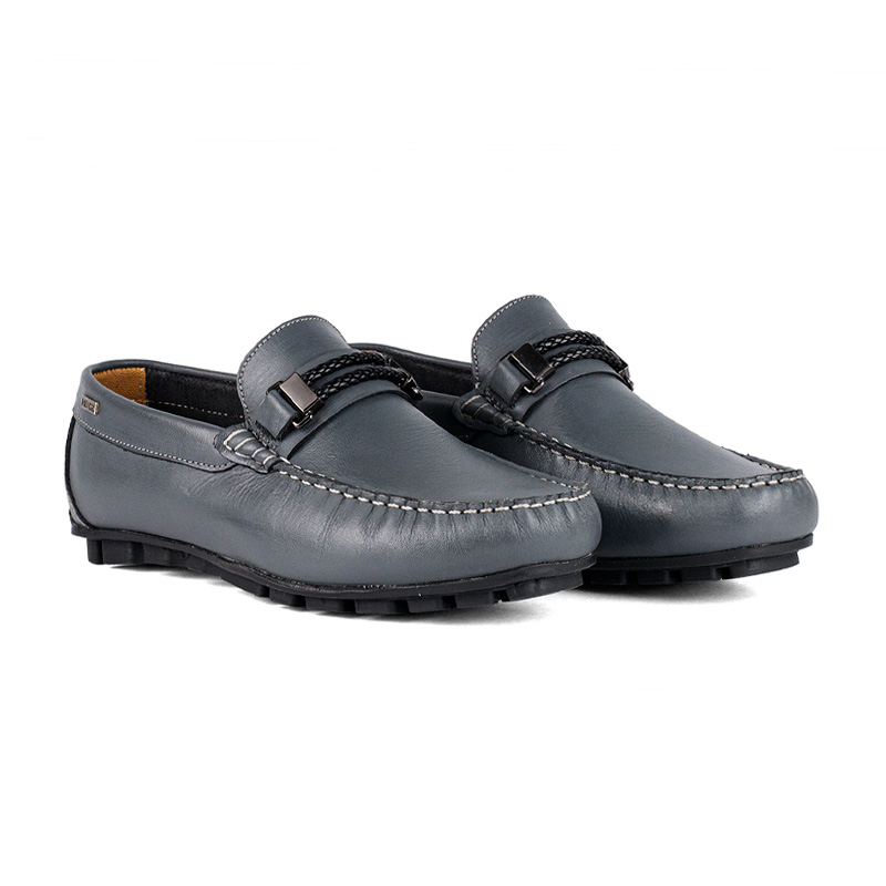 Mocasines outlet grises hombre